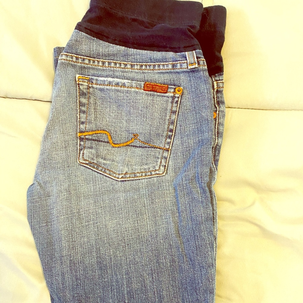 Maternity 7 For All Mankind Jeans